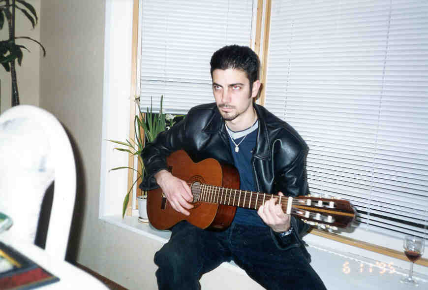 Ryan Playing Acoustic Guitar